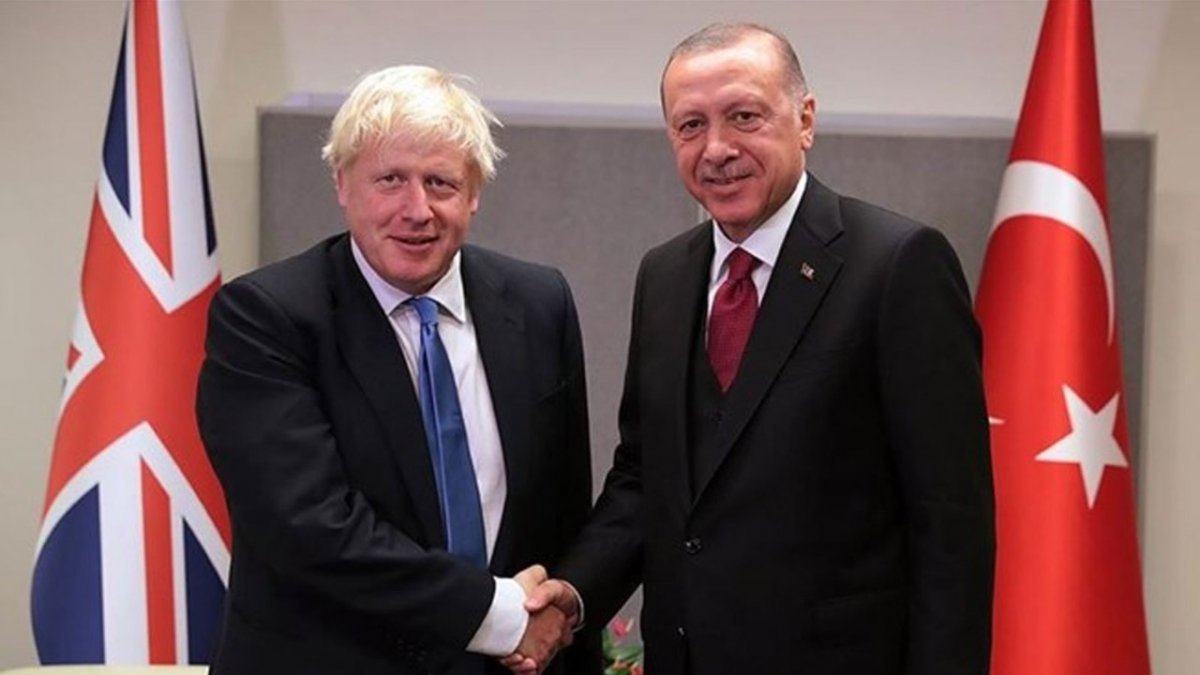 Cumhurbaşkanı Erdoğan, Boris Johnson'u kabul etti