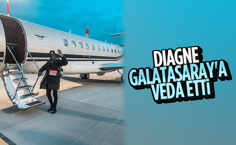 Diagne Galatasaray'a veda etti